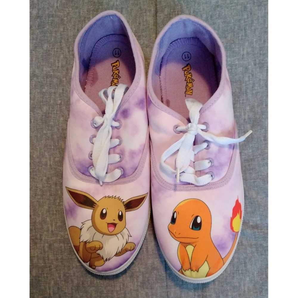 Hot Topic Pokémon Sneakers | Eevee & Charmander